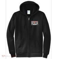 80s 90s Nostalgic Retro Cassette Tape Throwback Memories Full Zip Hoodie thumb 0