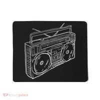 80s & 90s Old School Music Hip Hop Beatbox Boombox Mousepad thumb 0