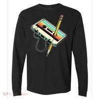 80s 90s Retro Party Costume Nostalgia Cassette Comfort Colors Heavyweight Long Sleeve T-Shirt thumb 0
