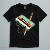 80s 90s Retro Party Costume Nostalgia Cassette T-Shirt thumb 5
