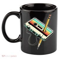 80s 90s Retro Party Costume Nostalgia Cassette 11oz C Handle Ceramic Mug thumb 2