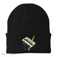 80s 90s Retro Party Costume Nostalgia Cassette Beanie thumb 0