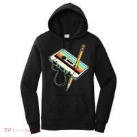 80s 90s Retro Party Costume Nostalgia Cassette Women's Hoodie thumb 0