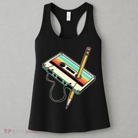 80s 90s Retro Party Costume Nostalgia Cassette Women's Tank Top thumb 3