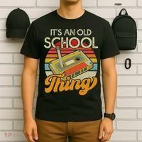 80s 90s Retro Oldschool Cassette Tape Music Women T-Shirt thumb 6