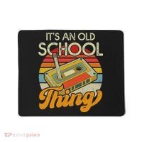 80s 90s Retro Oldschool Cassette Tape Music Women Mousepad thumb 0