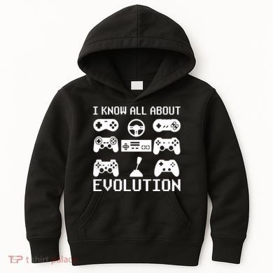 80s 90s Video Game Retro Vintage Classic Arcade Kids Hoodie