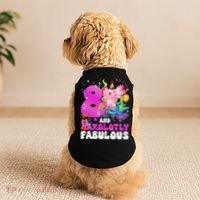 8th Axolotl Birthday Party Eight Year Old Axolotl Birthday Doggie Tank thumb 2