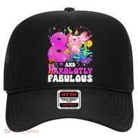 8th Axolotl Birthday Party Eight Year Old Axolotl Birthday Hat thumb 0