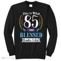 85 and Blessed 85th Birthday Gift for  Wo Shirt Sweatshirt thumb 0