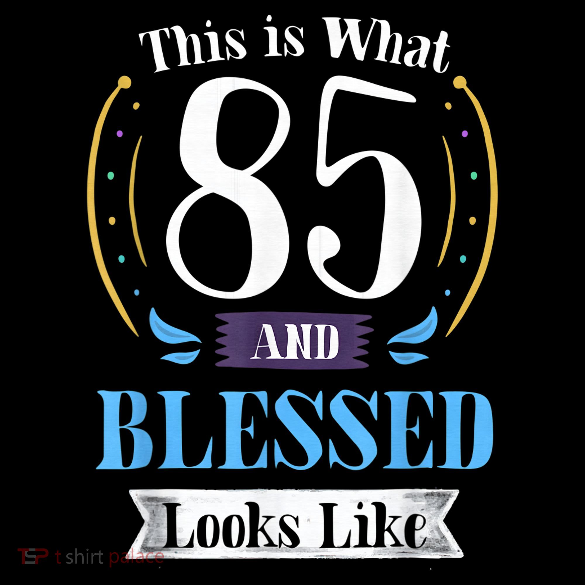 85 and Blessed 85th Birthday Gift for  Wo Shirt Women's Hoodie