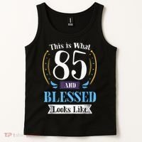 85 and Blessed 85th Birthday Gift for  Wo Shirt Tank Top thumb 2