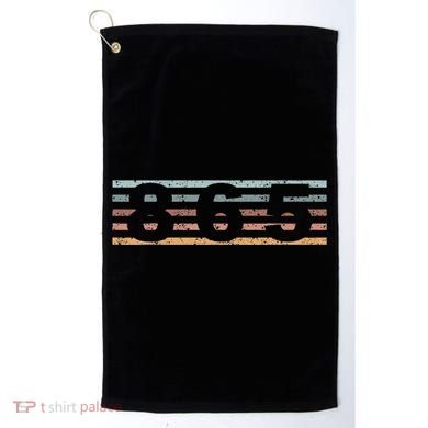 865 Area Code Retro Tennessee Knoxville Golf Towel