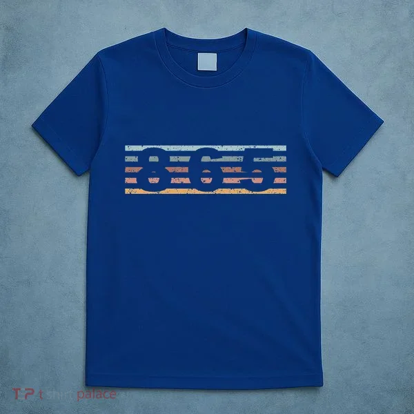 865 Area Code Retro Tennessee Knoxville T-Shirt