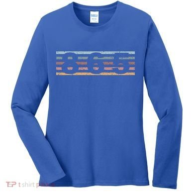 865 Area Code Retro Tennessee Knoxville Women's Long Sleeve Shirt