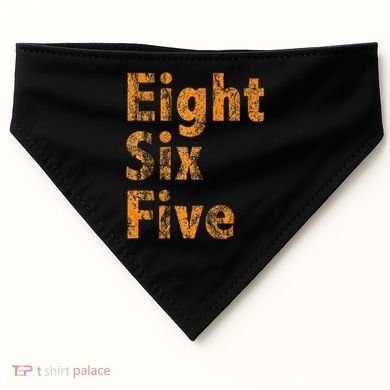 865 Area Code Tennessee Knoxville Eight Six Five Fan USA-Made Doggie Bandana
