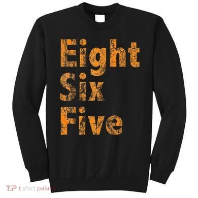 865 Area Code Tennessee Knoxville Eight Six Five Fan Sweatshirt