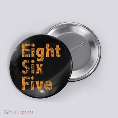 865 Area Code Tennessee Knoxville Eight Six Five Fan Button