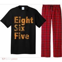 865 Area Code Tennessee Knoxville Eight Six Five Fan Pajama Set thumb 0