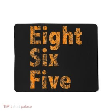 865 Area Code Tennessee Knoxville Eight Six Five Fan Mousepad