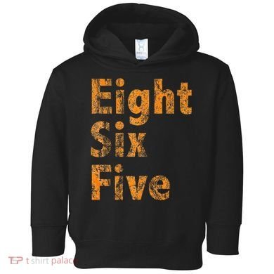 865 Area Code Tennessee Knoxville Eight Six Five Fan Toddler Hoodie