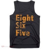 865 Area Code Tennessee Knoxville Eight Six Five Fan Tank Top thumb 0