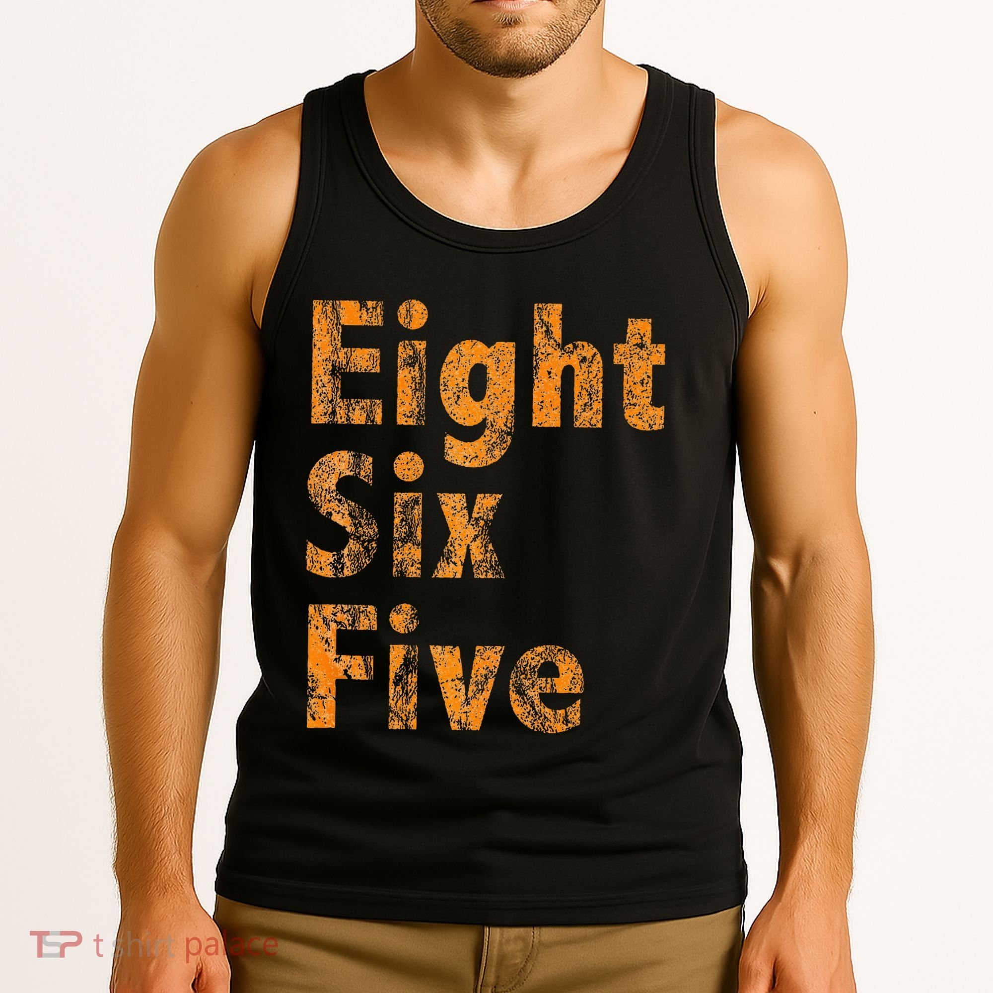 865 Area Code Tennessee Knoxville Eight Six Five Fan Tank Top