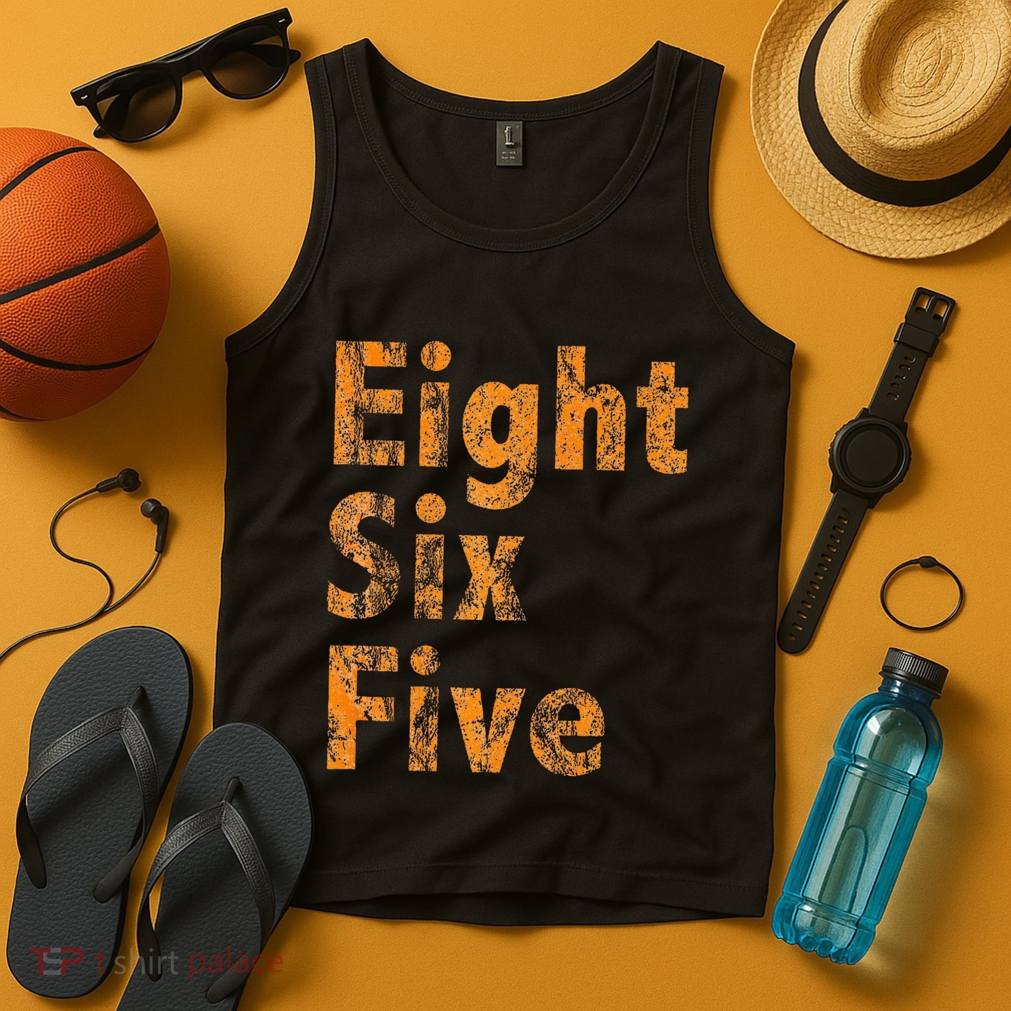 865 Area Code Tennessee Knoxville Eight Six Five Fan Tank Top