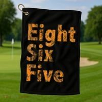 865 Area Code Tennessee Knoxville Eight Six Five Fan Golf Towel thumb 1