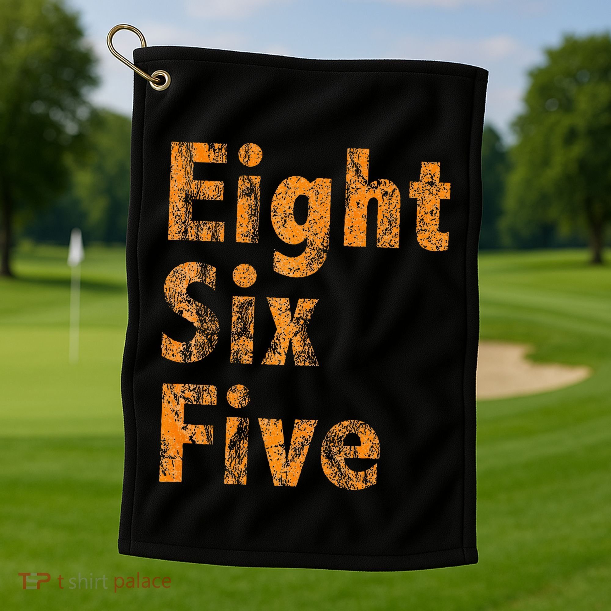 865 Area Code Tennessee Knoxville Eight Six Five Fan Golf Towel