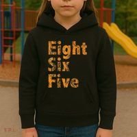 865 Area Code Tennessee Knoxville Eight Six Five Fan Kids Hoodie thumb 3