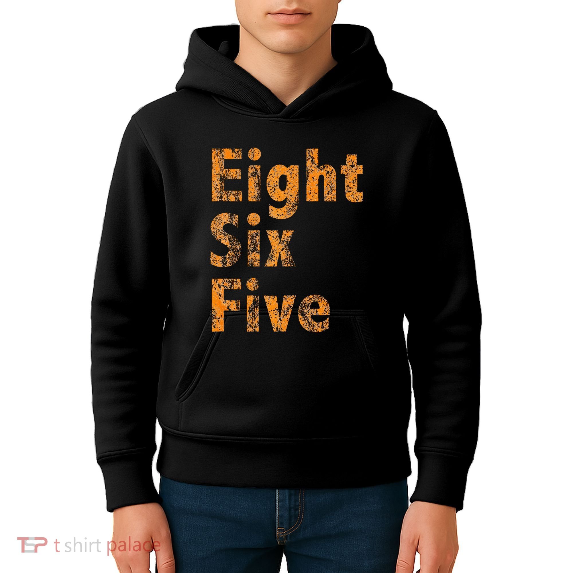 865 Area Code Tennessee Knoxville Eight Six Five Fan Kids Hoodie