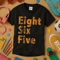 865 Area Code Tennessee Knoxville Eight Six Five Fan Kids T-Shirt thumb 3