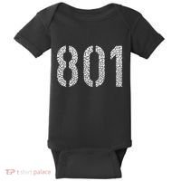 801 Area Code Salt Lake City Baby Bodysuit thumb 0
