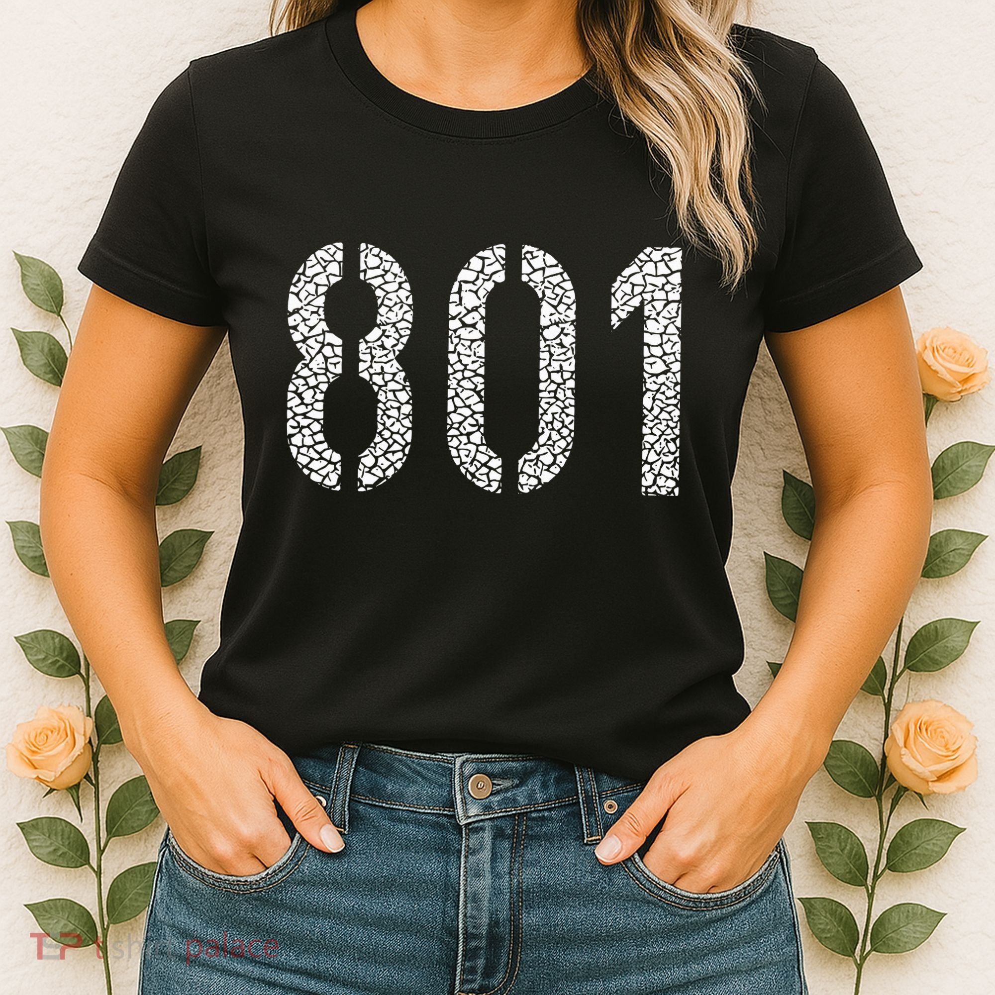 801 Area Code Salt Lake City Women's T-Shirt