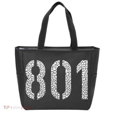 801 Area Code Salt Lake City Tote Bag