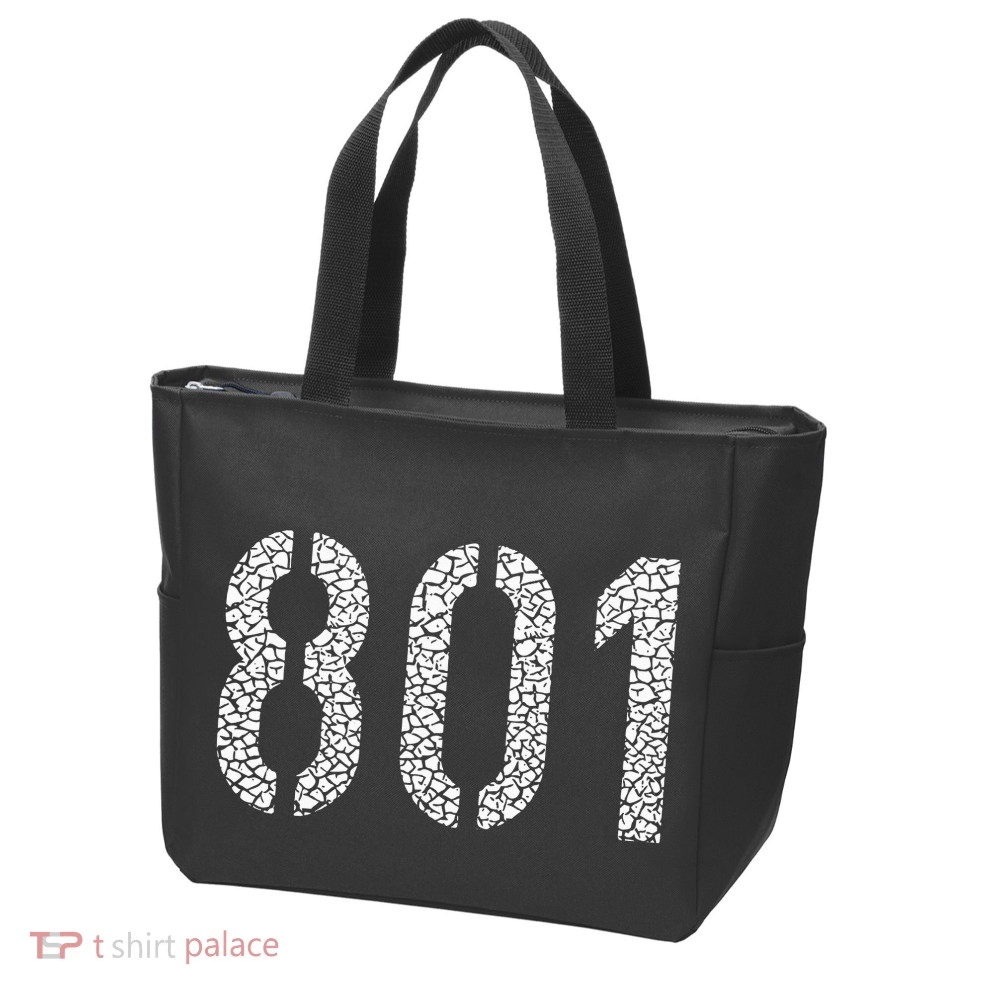 801 Area Code Salt Lake City Tote Bag