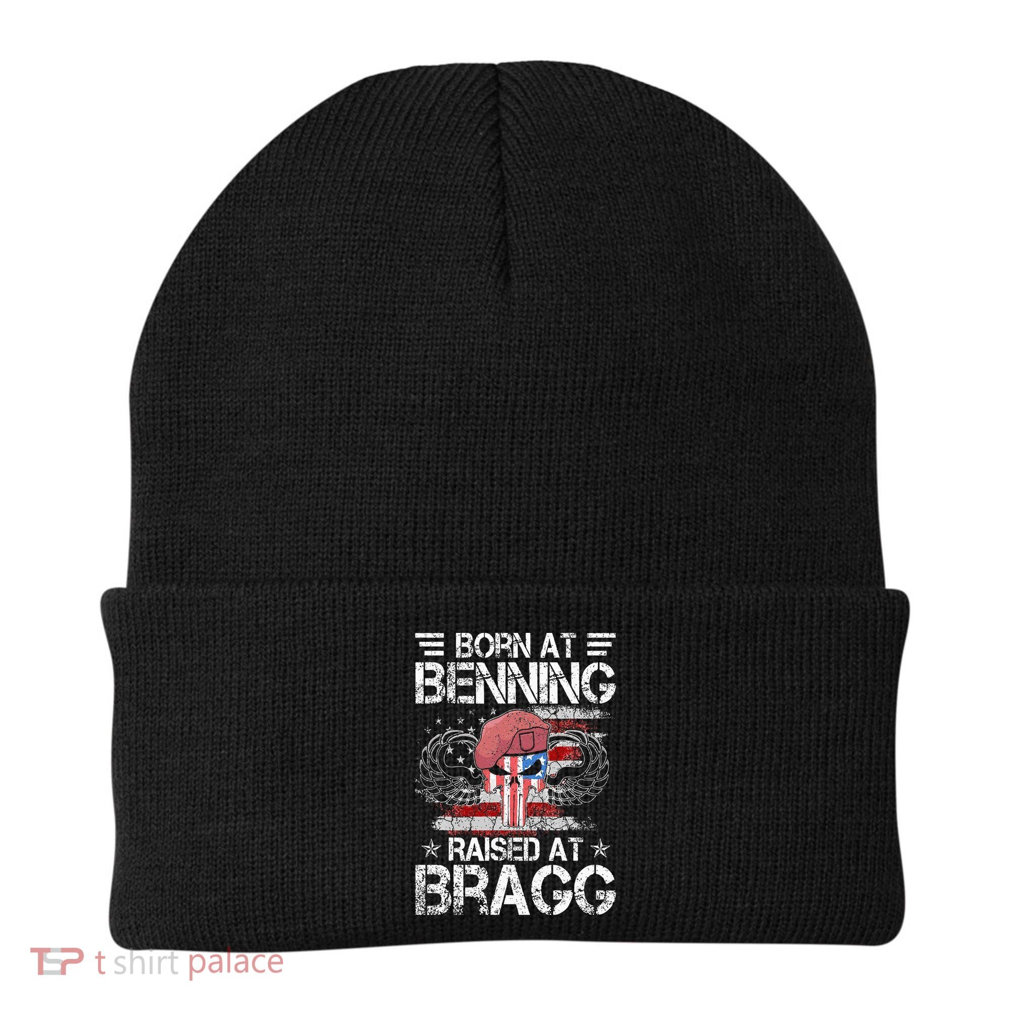 82nd Airborne Division Born At Ft Benning Raised Fort Bragg Beanie