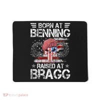 82nd Airborne Division Born At Ft Benning Raised Fort Bragg Mousepad thumb 0