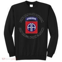 82nd Airborne Division Fort Bragg North Carolina Emblem Vet Sweatshirt thumb 0