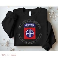 82nd Airborne Division Fort Bragg North Carolina Emblem Vet Sweatshirt thumb 2