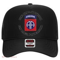82nd Airborne Division Fort Bragg North Carolina Emblem Vet Hat thumb 0