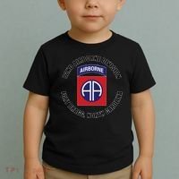 82nd Airborne Division Fort Bragg North Carolina Emblem Vet Toddler T-Shirt thumb 2