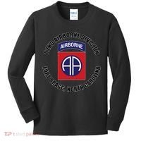 82nd Airborne Division Fort Bragg North Carolina Emblem Vet Kids Long Sleeve Shirt thumb 0
