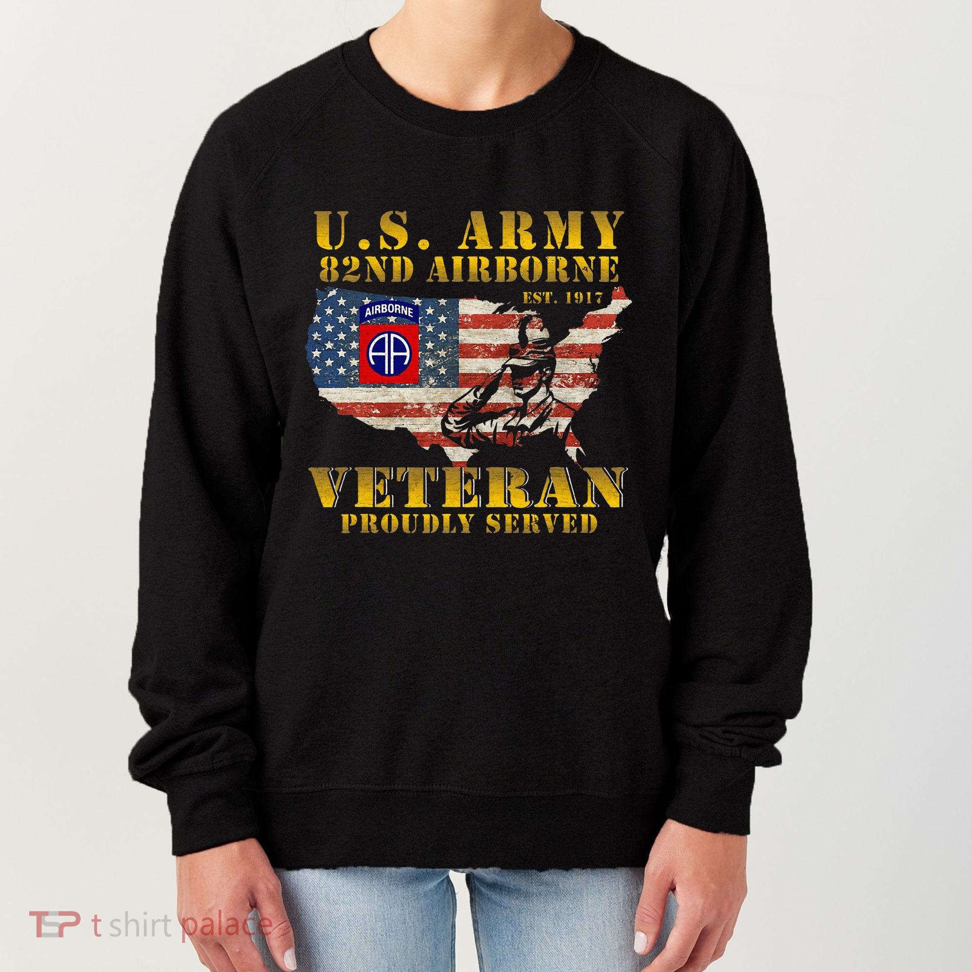 82nd Airborne Division Death From Above Fort Bragg Women's Sweatshirt
