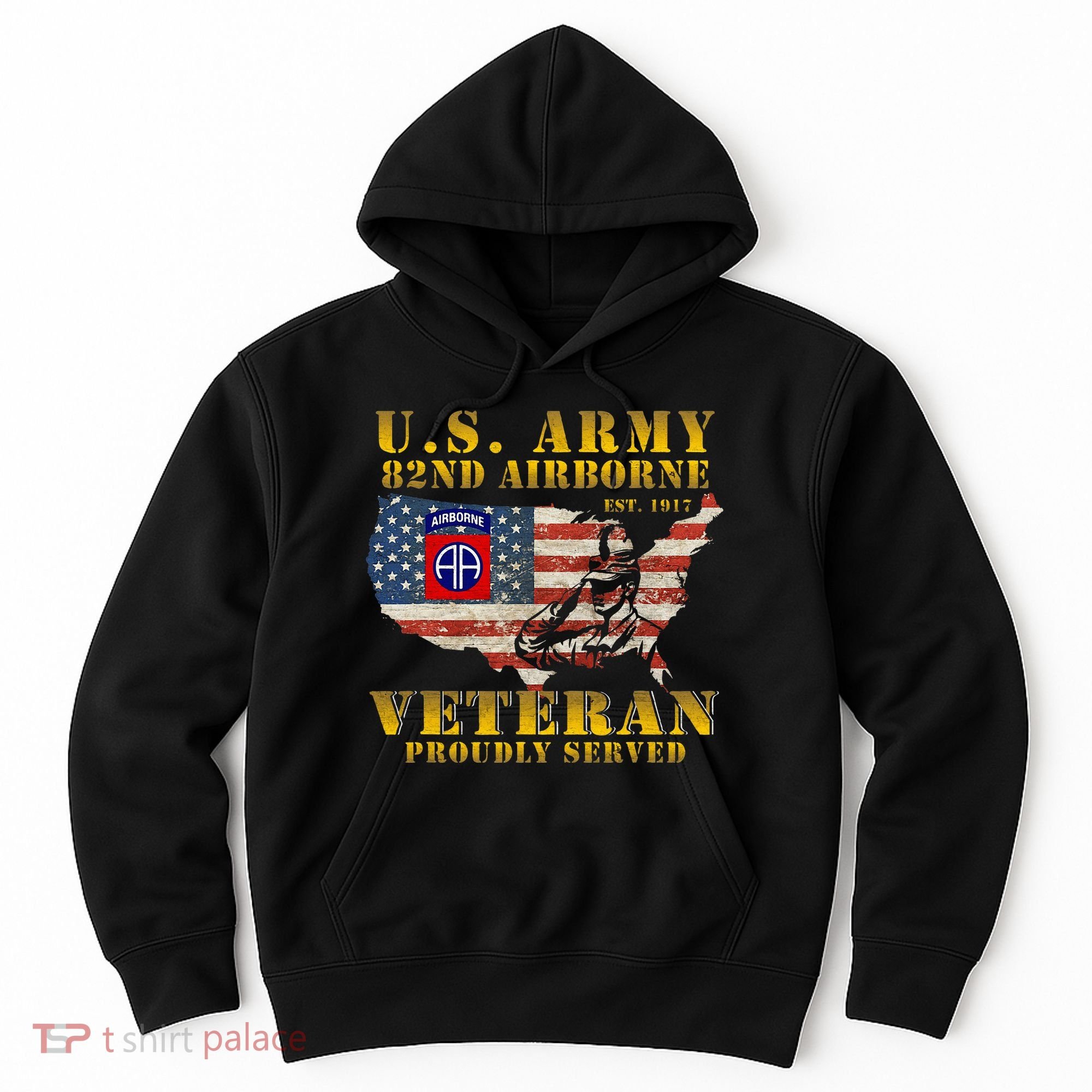 82nd Airborne Division Death From Above Fort Bragg Hoodie