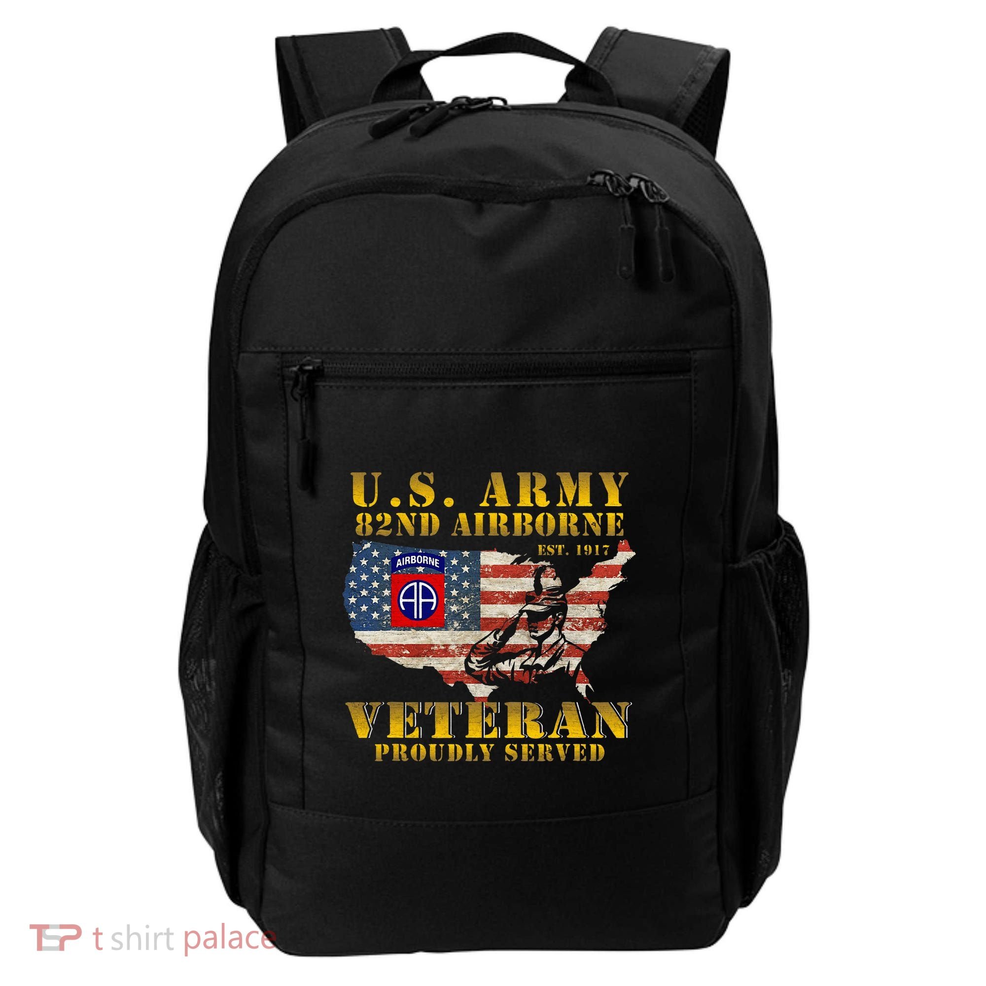 82nd Airborne Division Death From Above Fort Bragg Backpack