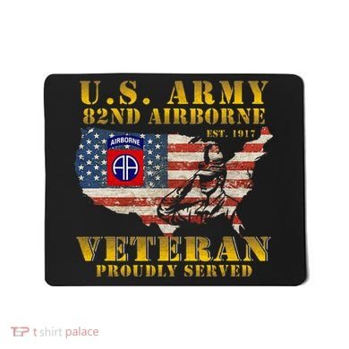 82nd Airborne Division Death From Above Fort Bragg Mousepad