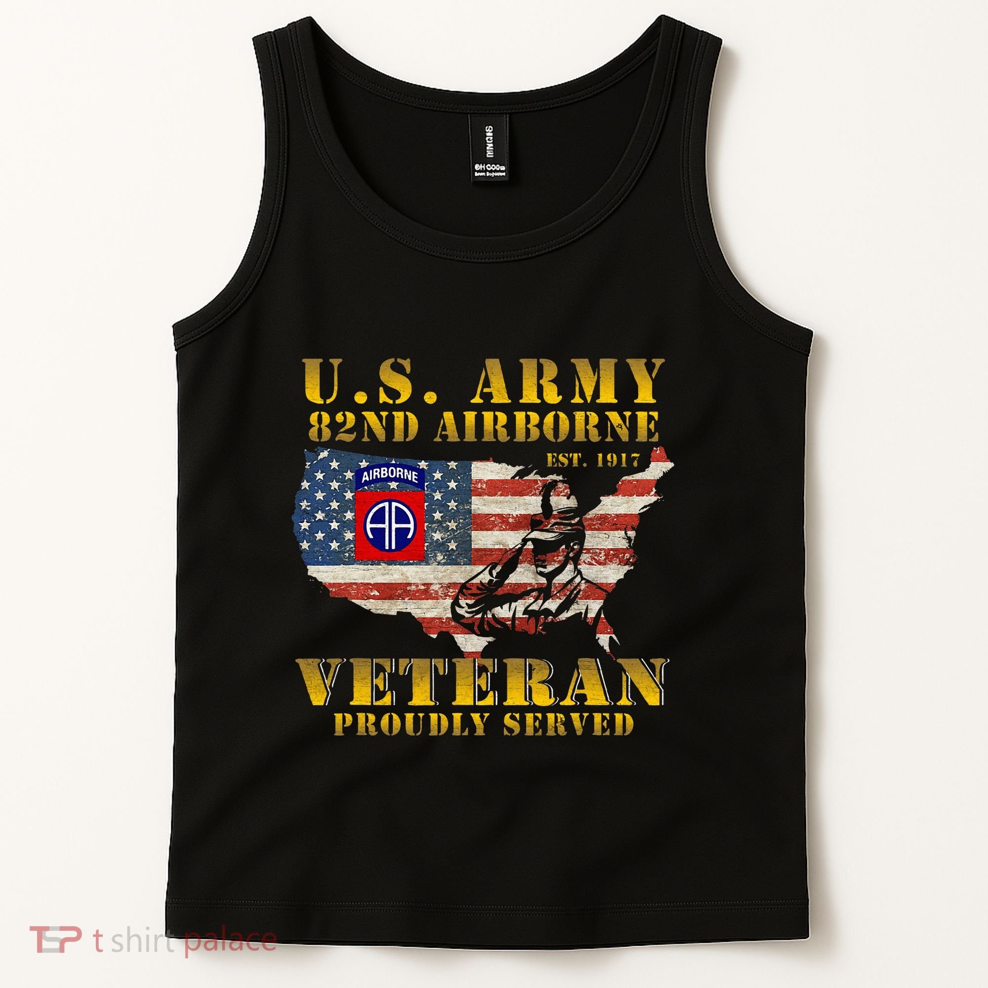 82nd Airborne Division Death From Above Fort Bragg Tank Top