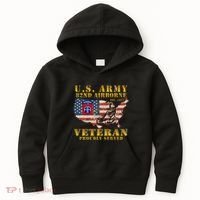 82nd Airborne Division Death From Above Fort Bragg Kids Hoodie thumb 0